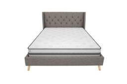 Novogratz Her Majesty Bed, Linen - thumbnail 4