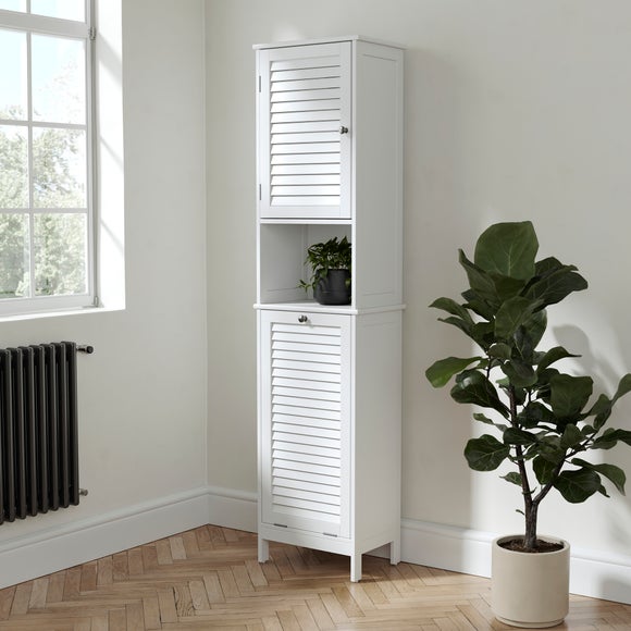 Nautical Tallboy with Built In Laundry Hamper - image 1