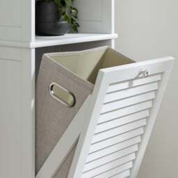 Nautical Tallboy with Built In Laundry Hamper - thumbnail 3