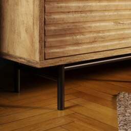 "Bryant Wooden Corner TV Stand for TVs up to 50""" - thumbnail 5