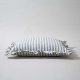 Linford Stripe Frilled Square Cushion Cover - thumbnail 3