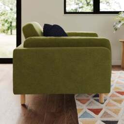 Newton Luxe Chenille Snuggle Chair - thumbnail 2