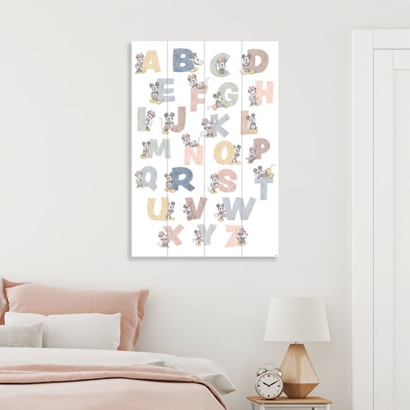 The Art Group Mickey and Friends Wooden Wall Art - image 1