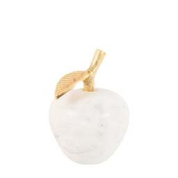 Cedar & Sage Perla Marble Apple Ornament - thumbnail 6