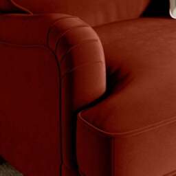 Beatrice II Velvet Snuggle Chair - thumbnail 3