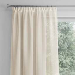 Sapphire Made to Measure Fire Retardant Voile Curtains - thumbnail 4