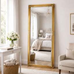 Winsor Antique Full Length Leaner Mirror - thumbnail 1
