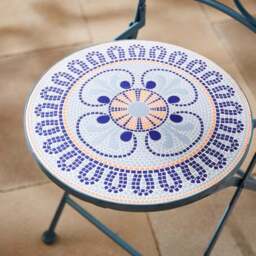 Amalfi Mosaic Effect Bistro Set - thumbnail 6