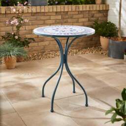 Amalfi Mosaic Effect Bistro Set - thumbnail 3