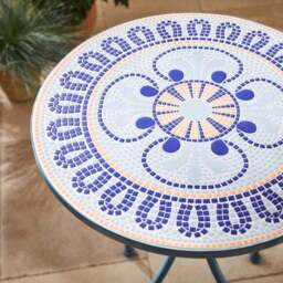 Amalfi Mosaic Effect Bistro Set - thumbnail 5