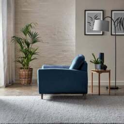 Sven Opulent Velvet Snuggle Chair - thumbnail 5