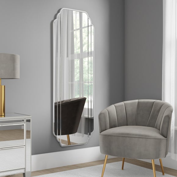 Equatorial Rectangle Full Length Wall Mirror - image 1