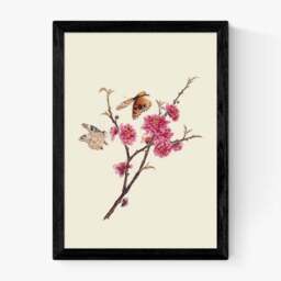East End Prints Flower & Butterflies Print - thumbnail 2