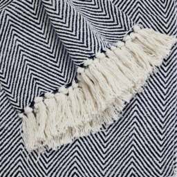 Jenson Herringbone Throw Blanket - thumbnail 2
