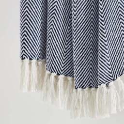 Jenson Herringbone Throw Blanket - thumbnail 4
