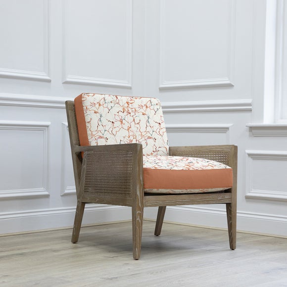 Kirsi Carrara French Cain Accent Chair by Dunelm