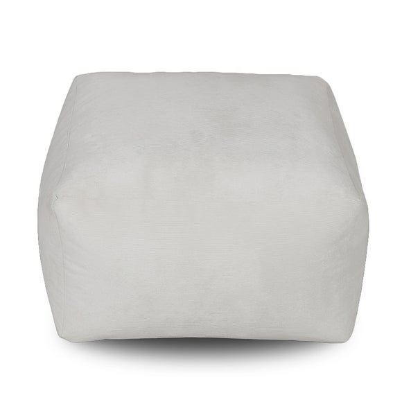 Kaikoo Grey Cord Square Bean Bag Slab - image 1