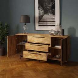 Bryant 3 Drawer & 2 Door Sideboard - thumbnail 3
