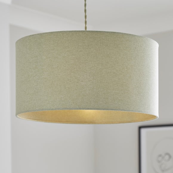Luna Shallow Drum Lamp Shade - image 1