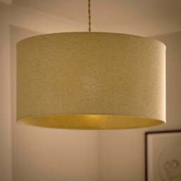 Luna Shallow Drum Lamp Shade - thumbnail 2