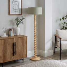 Luna Shallow Drum Lamp Shade - thumbnail 3