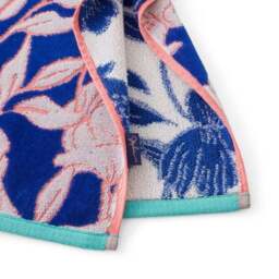 Sophie Robinson Tree Peony Cotton Towel - thumbnail 2