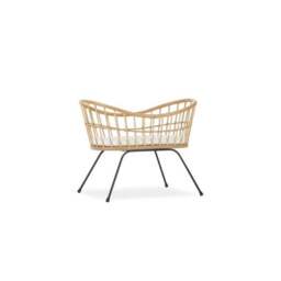 CuddleCo Aria Wave Rattan Crib - thumbnail 6