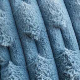Bianca So Soft Carved Faux Fur Throw Blanket 150cm x 200cm - thumbnail 3