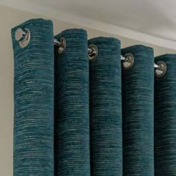 Hemmingway Chenille Eyelet Curtains - thumbnail 1