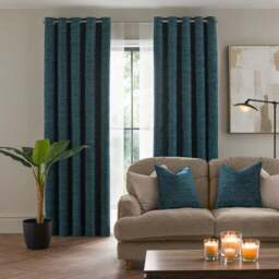 Hemmingway Chenille Eyelet Curtains - thumbnail 2
