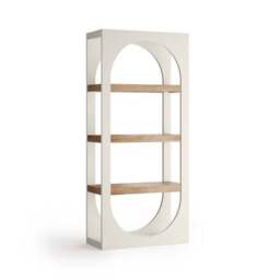 Albourne Tall Bookcase, Oak Effect - thumbnail 5