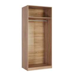 Hydge Double Wardrobe, White - thumbnail 2