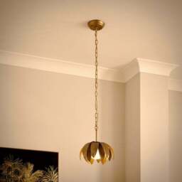 Alder Art Deco Adjustable Pendant Light - thumbnail 2