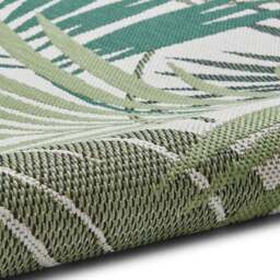 Miami Leaf Print Indoor Outdoor Rug - thumbnail 5