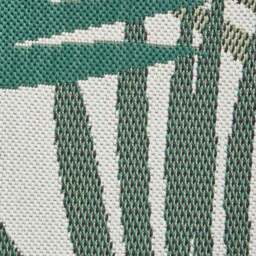 Miami Leaf Print Indoor Outdoor Rug - thumbnail 4