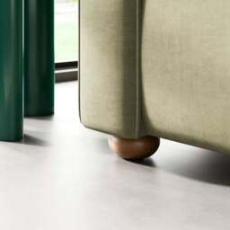 Zoe II Velvet 3 Seater Sofa - thumbnail 5