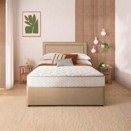 Silentnight Divan Set with Malvern Headboard and 800 Pocket Spring Memory Foam Mattress - thumbnail 2