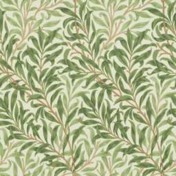 Jolene William Morris Willow Bough Print Velvet Snuggle Chair - thumbnail 6