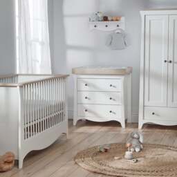 CuddleCo Clara 3 Piece Nursery Furniture Set - thumbnail 1