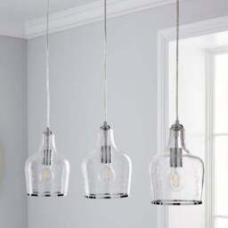 Lenny 3 Light Diner Ceiling Light - thumbnail 2
