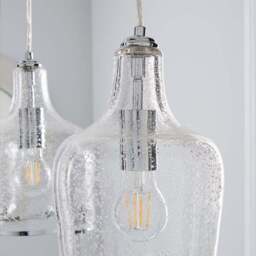 Lenny 3 Light Diner Ceiling Light - thumbnail 3