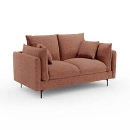 Ruby Fleck Chenille 2 Seater Sofa - thumbnail 6