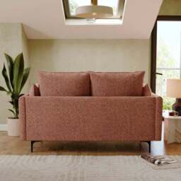Ruby Fleck Chenille 2 Seater Sofa - thumbnail 3