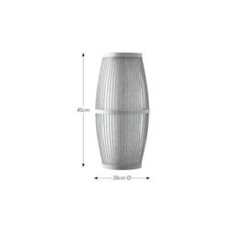 Kiva Bamboo Easy Fit Pendant Shade - thumbnail 5