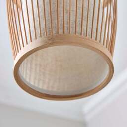 Kiva Bamboo Easy Fit Pendant Shade - thumbnail 4