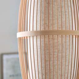 Kiva Bamboo Easy Fit Pendant Shade - thumbnail 3