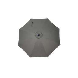 2.7m Aluminium Crank and Tilt Parasol with LED Strip Lights - thumbnail 6