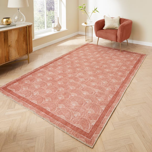 Catherine Lansfield Deco Peacock Rug - image 1