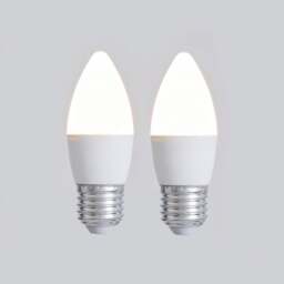 Set of 2 Status 5.5W Pearl ES Candle Bulbs