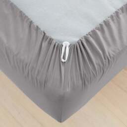 Pure Cotton Toggled Fitted Sheet - thumbnail 3